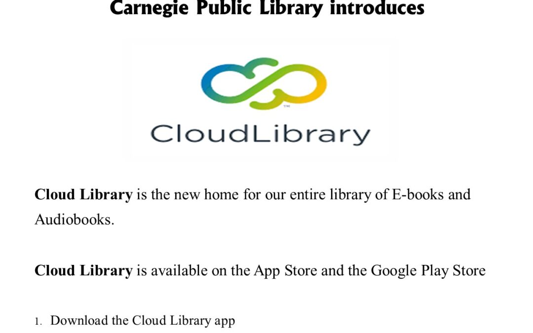 Introducing Cloud Library