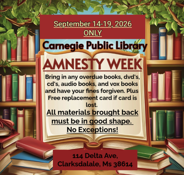 Amnesty Week- September 14th – 19th